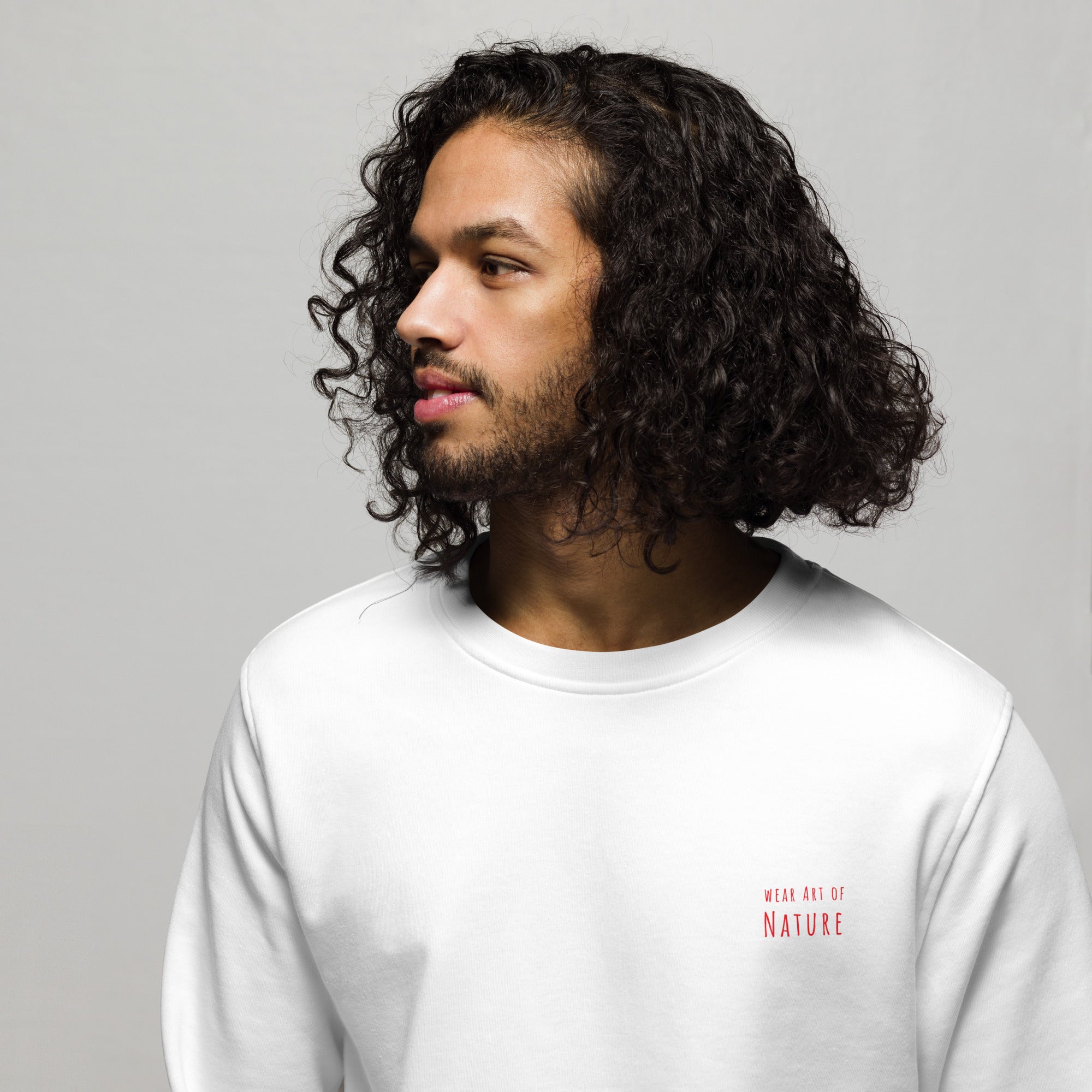 Bear-Unisex Bio-Pullover Backprint