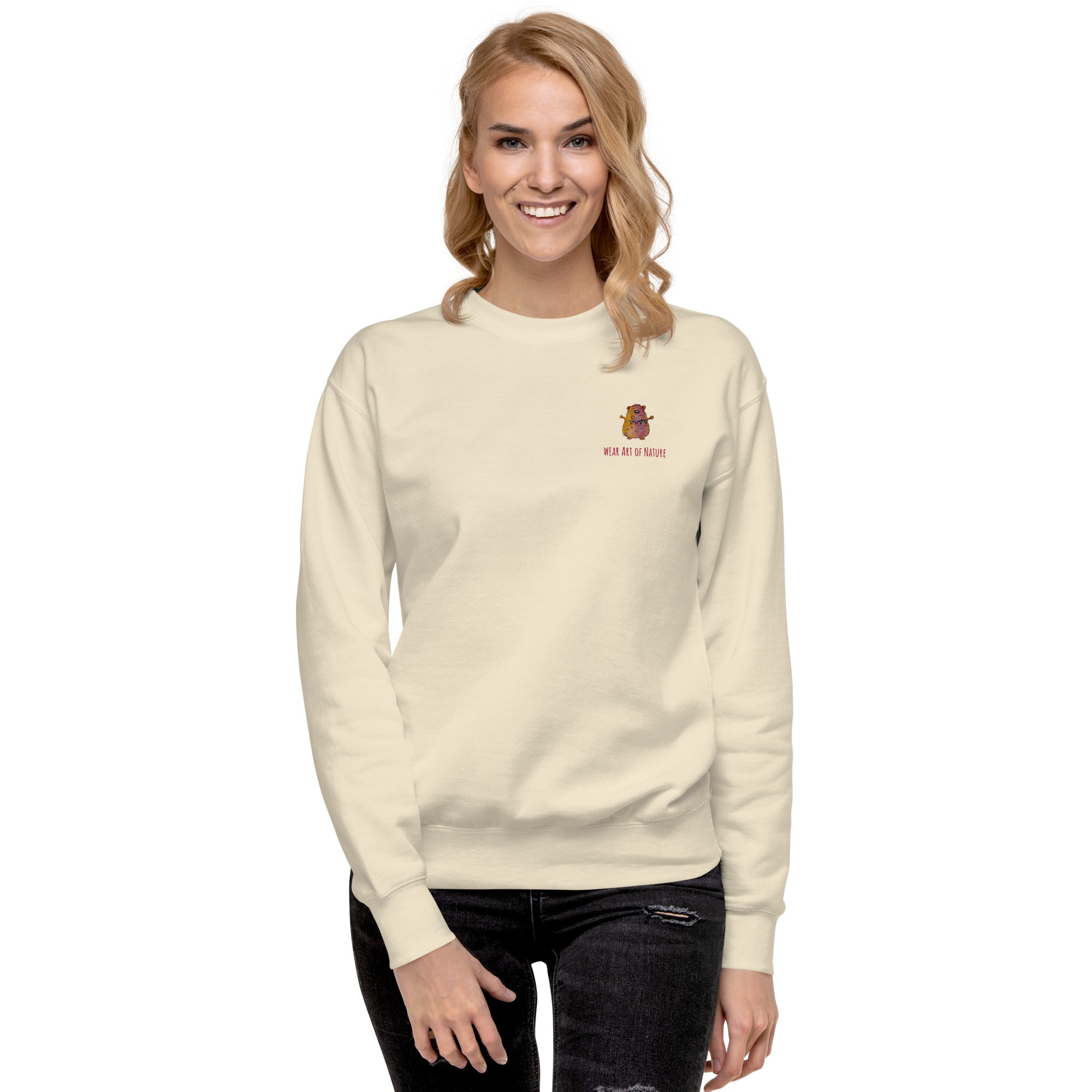 Bear-Unisex-Premium-Pullover Frontprint