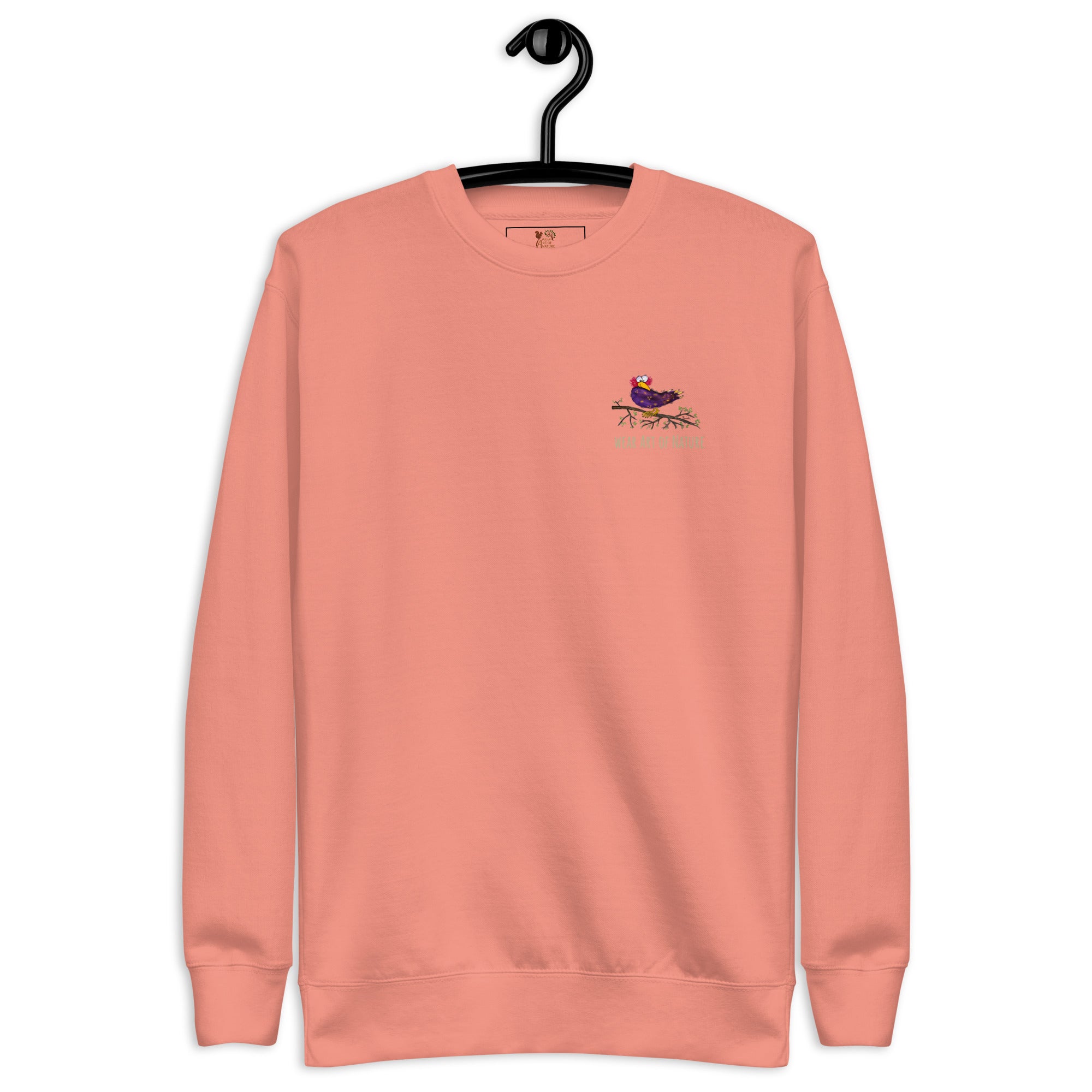 Raven-Unisex-Premium-Pullover Front, Backprint