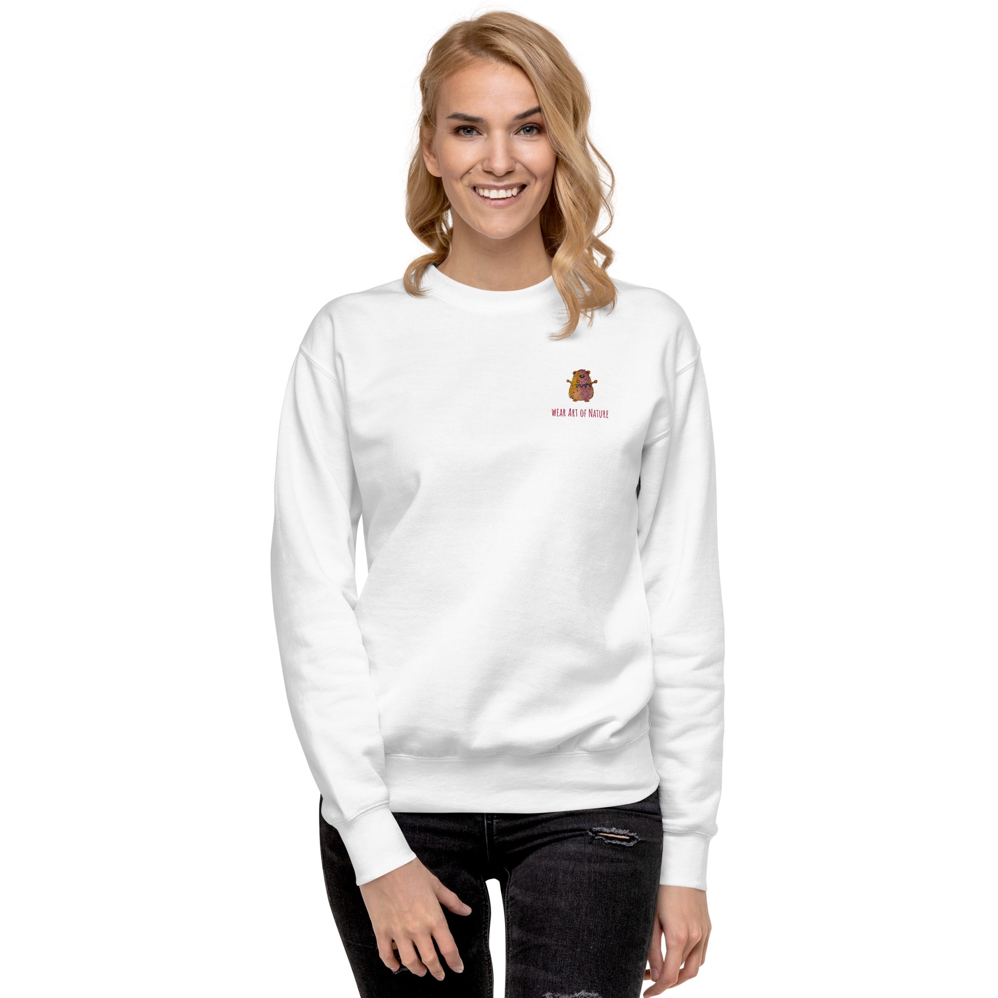 Bear-Unisex-Premium-Pullover Frontprint