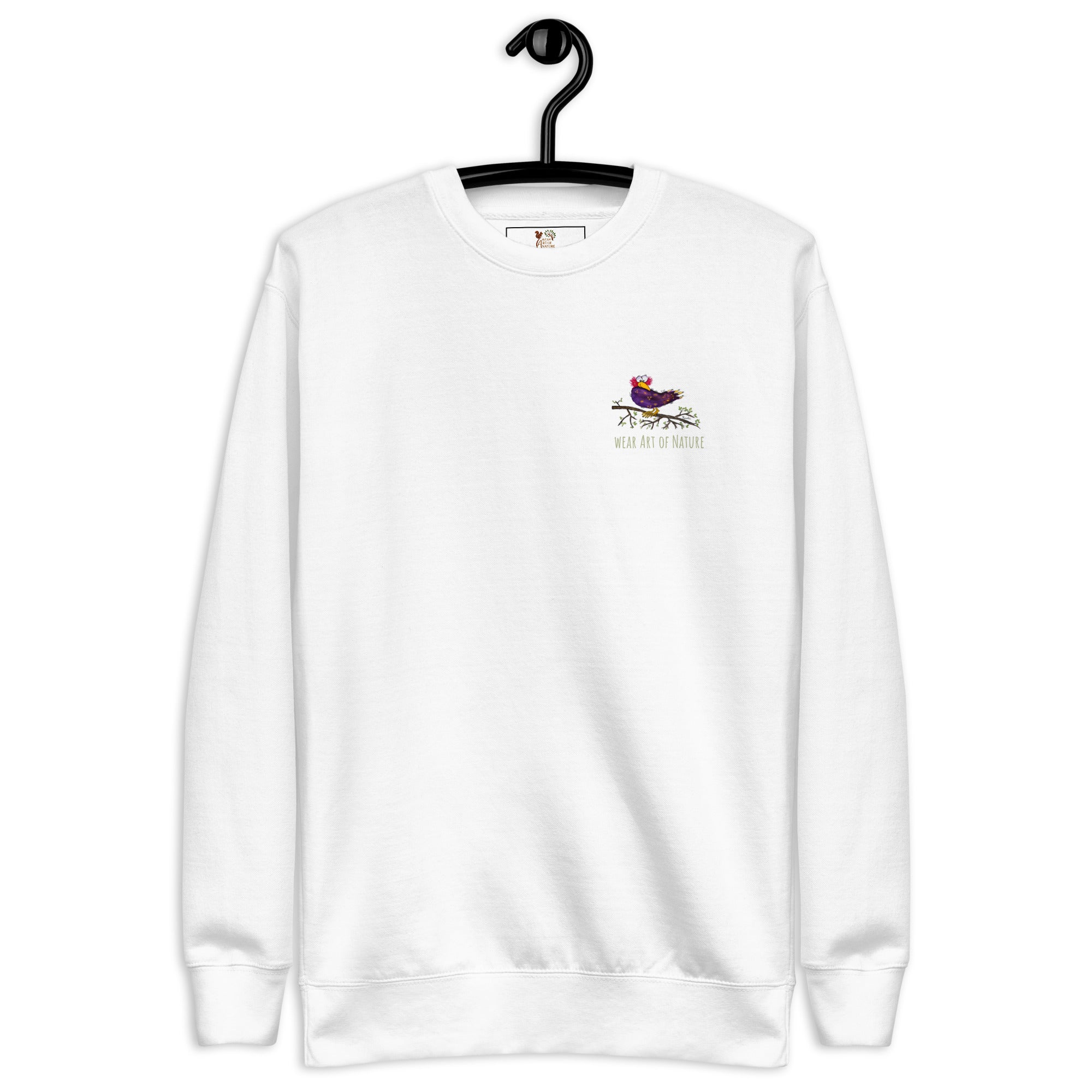 Raven-Unisex-Premium-Pullover Front, Backprint