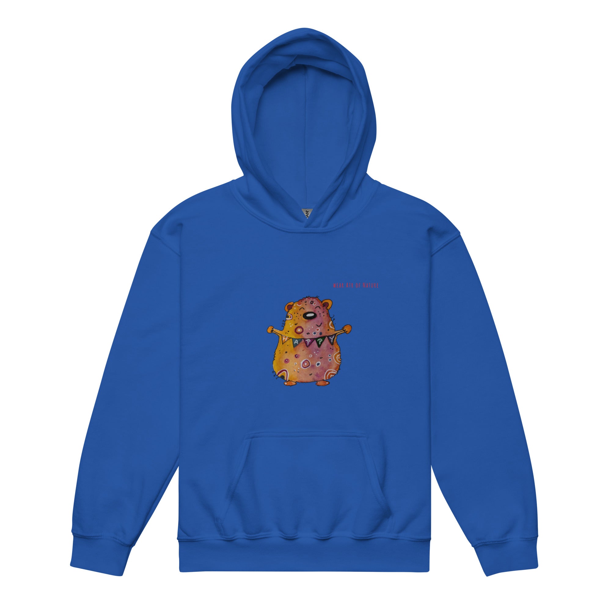Bear-Heavy-Blend Hoodie für Jugendliche Frontprint