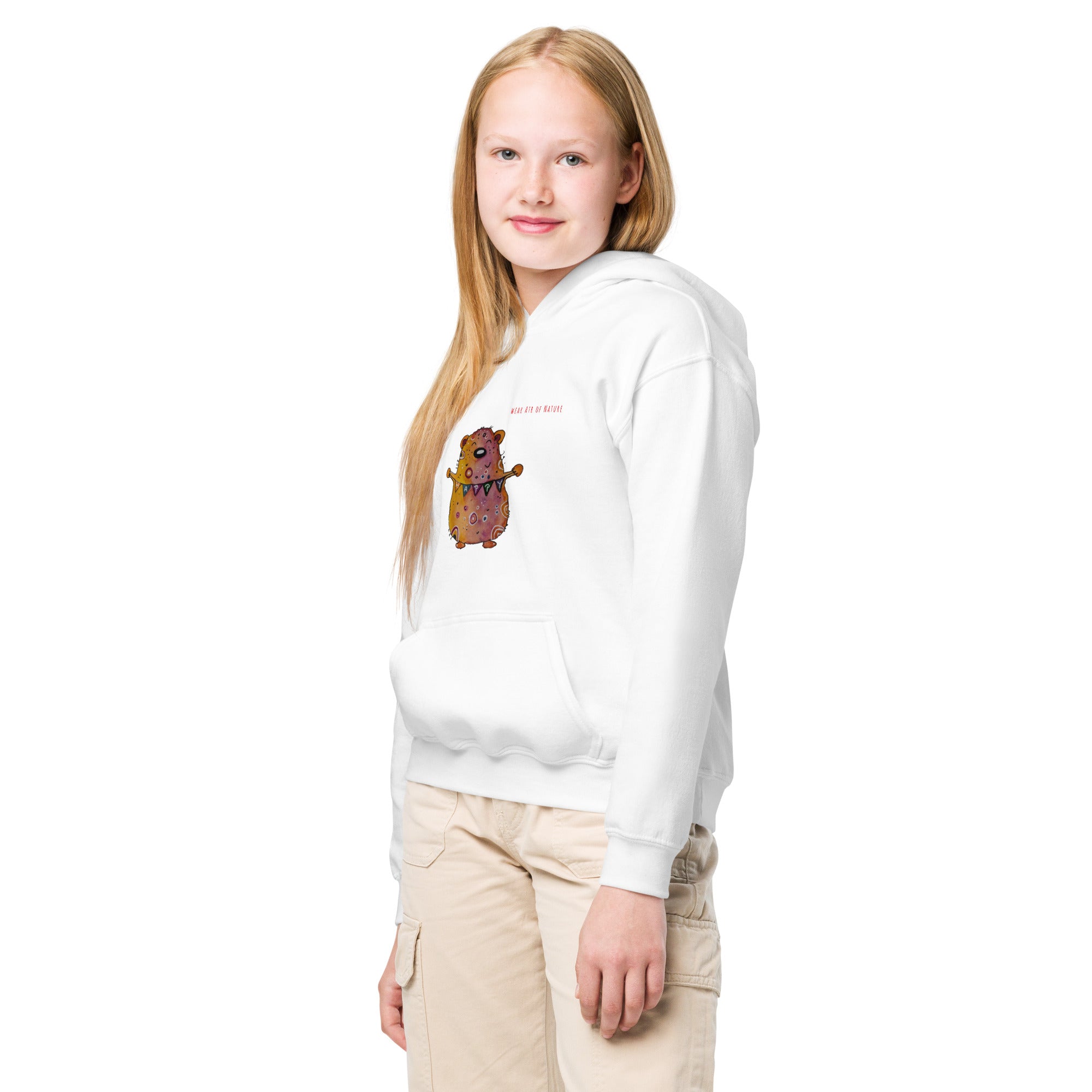 Bear-Heavy-Blend Hoodie für Jugendliche Frontprint