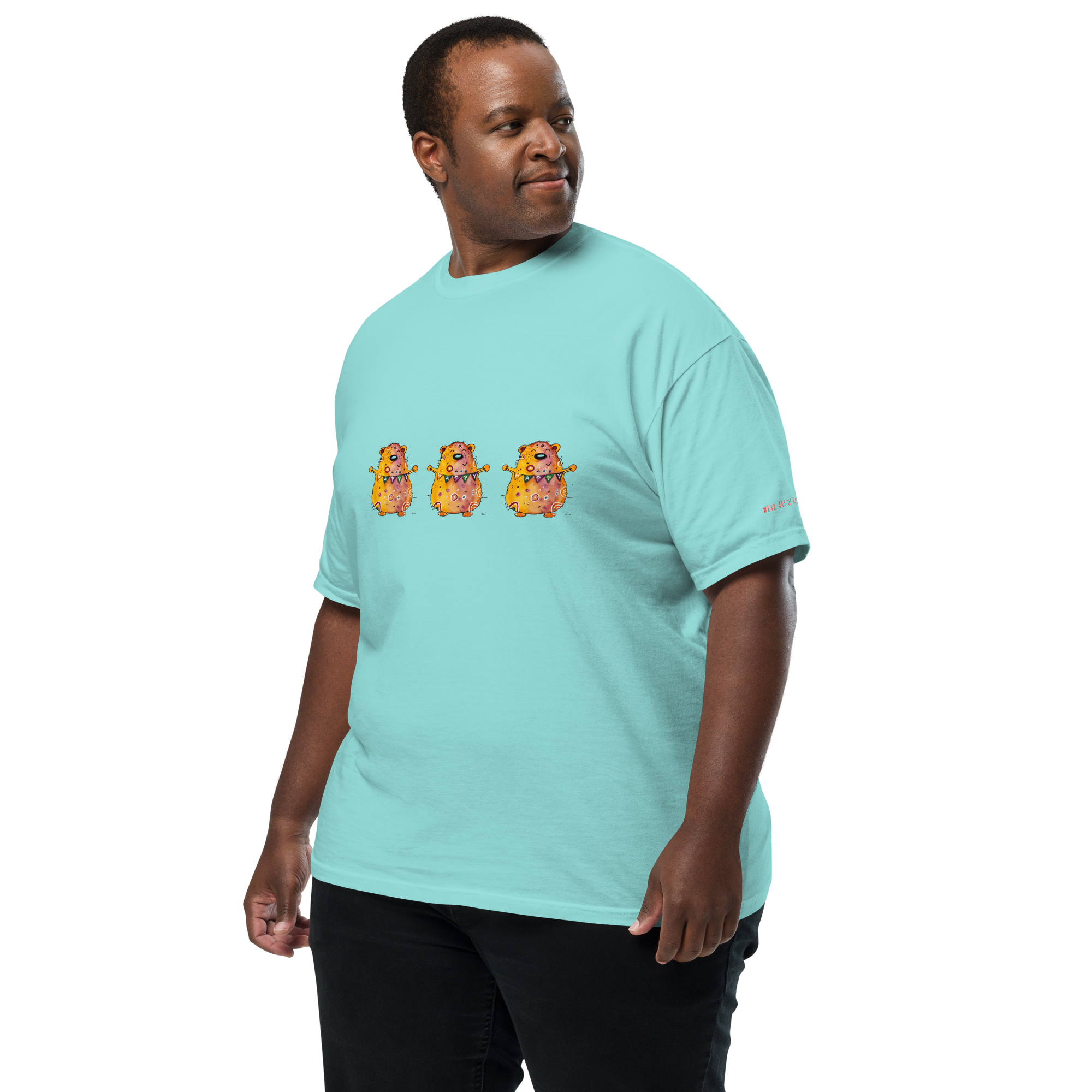 Men Bear T-Shirt