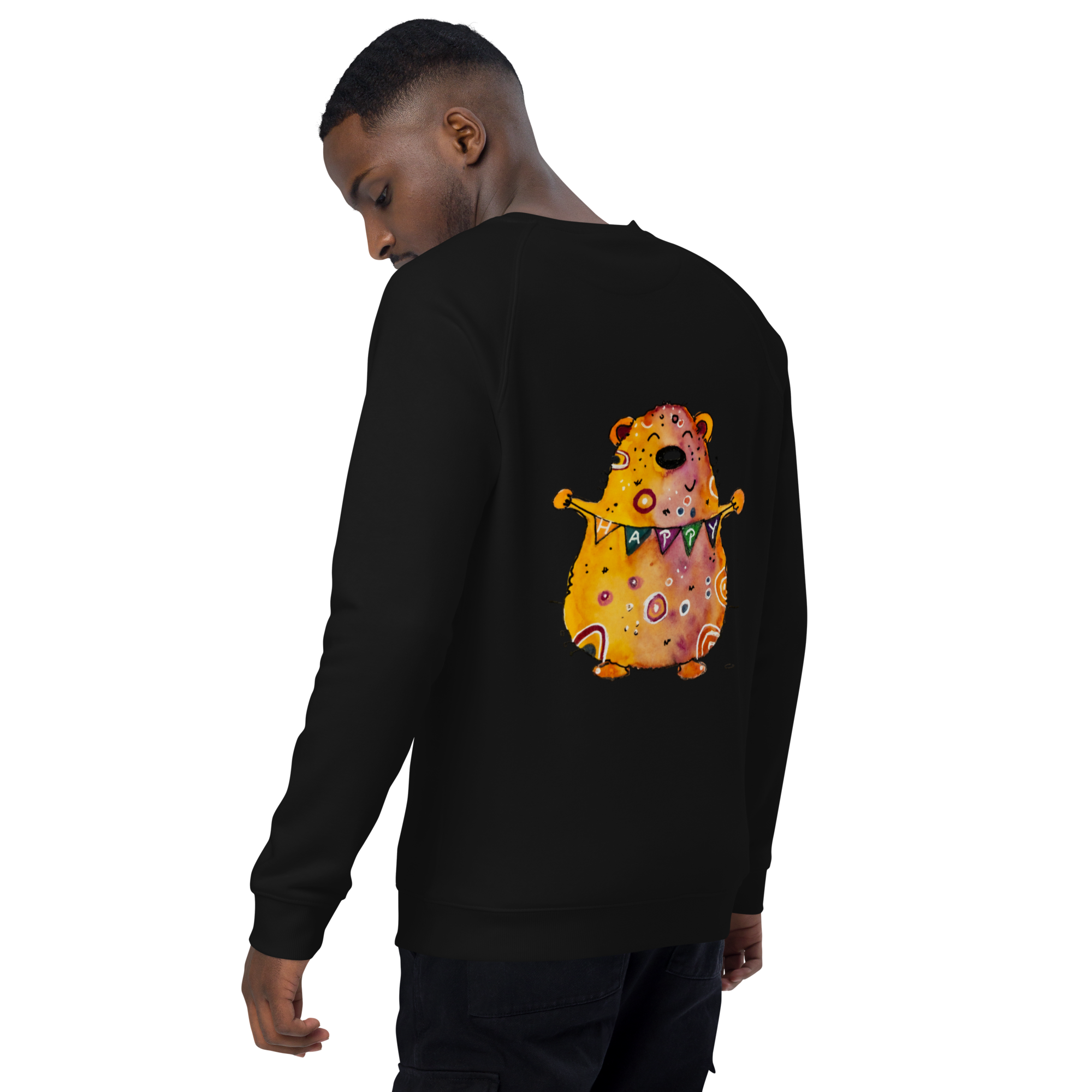 Men Bear Sweatshirt