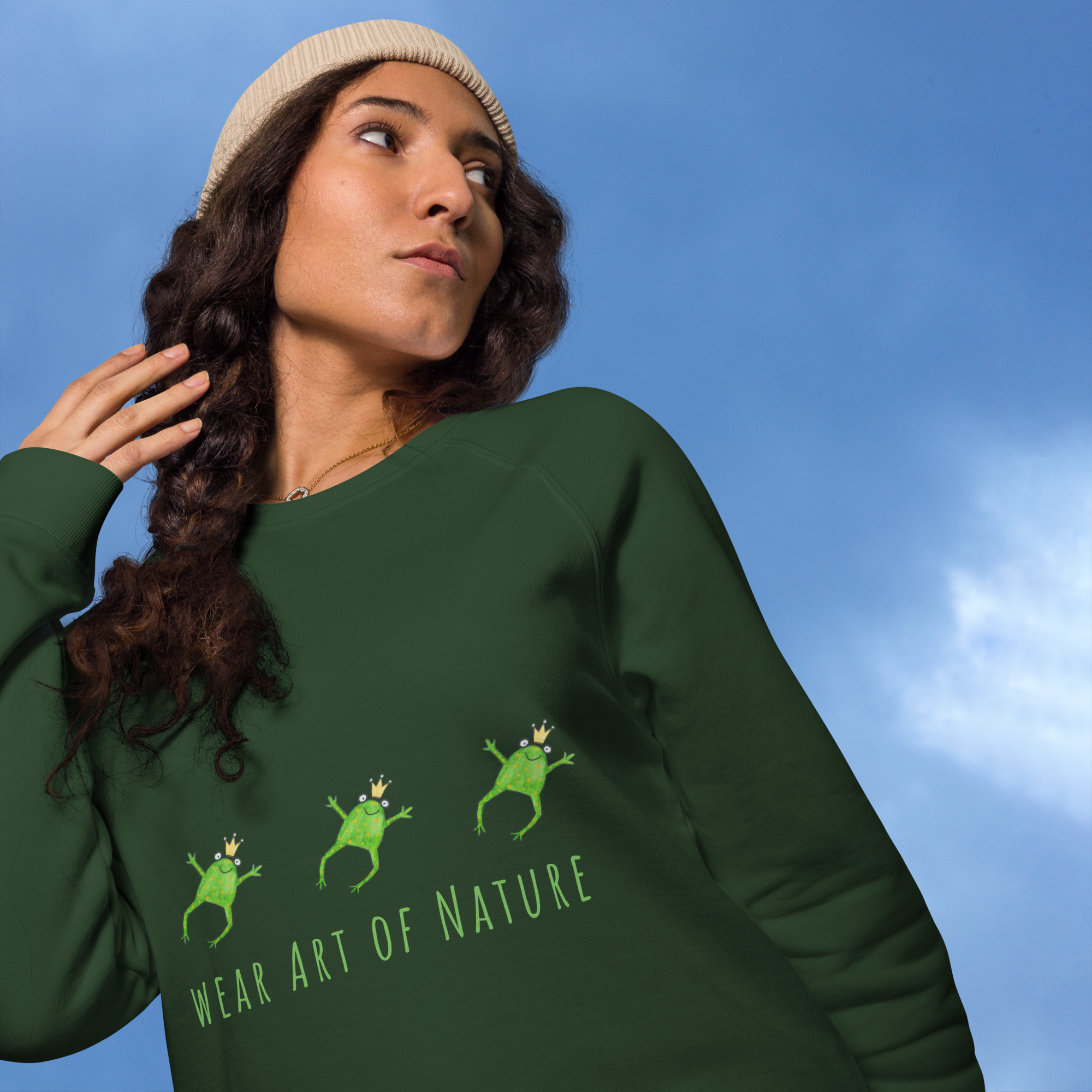 Women Frog Sweatshirt