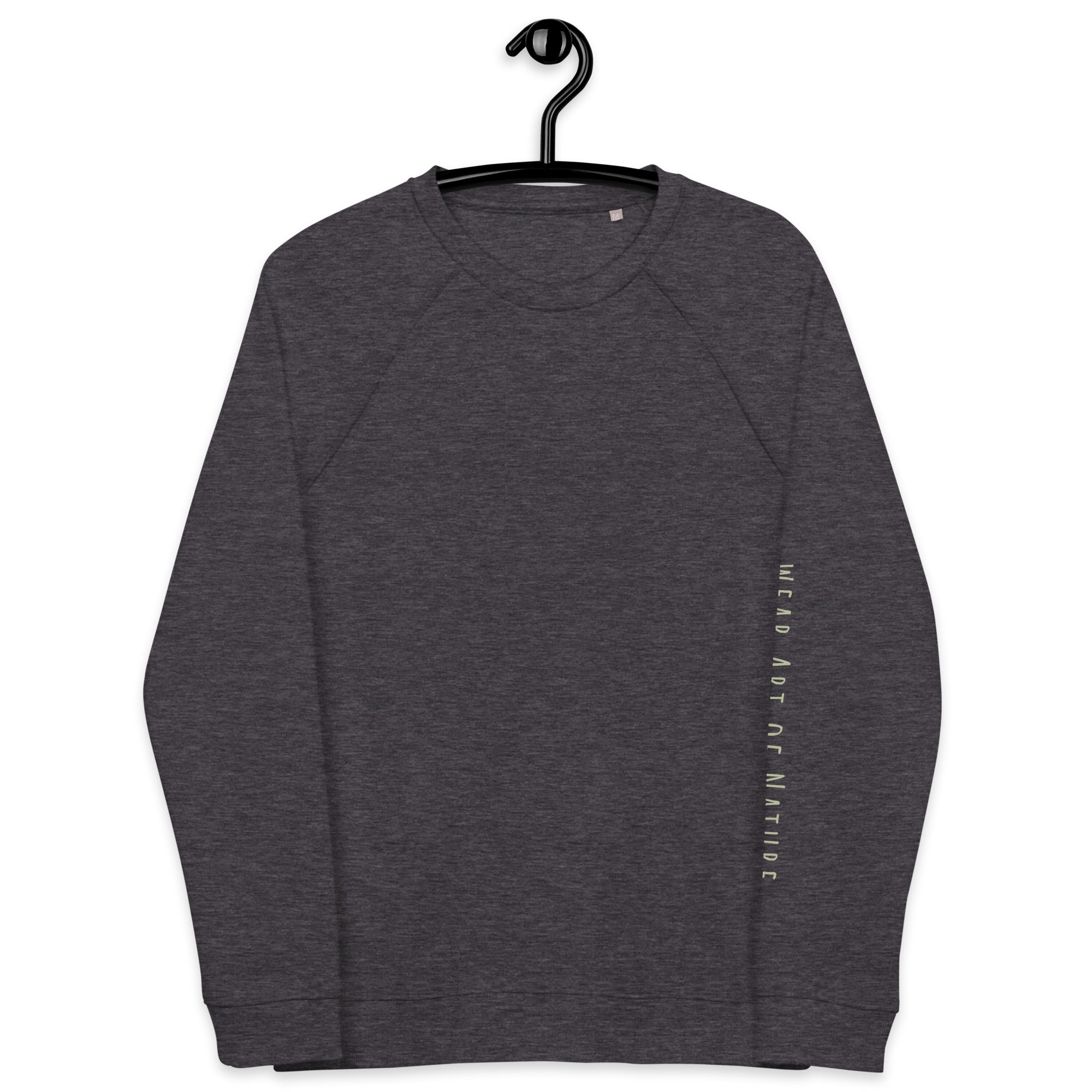 Raven-Unisex Bio-Raglan-Pullover Backprint
