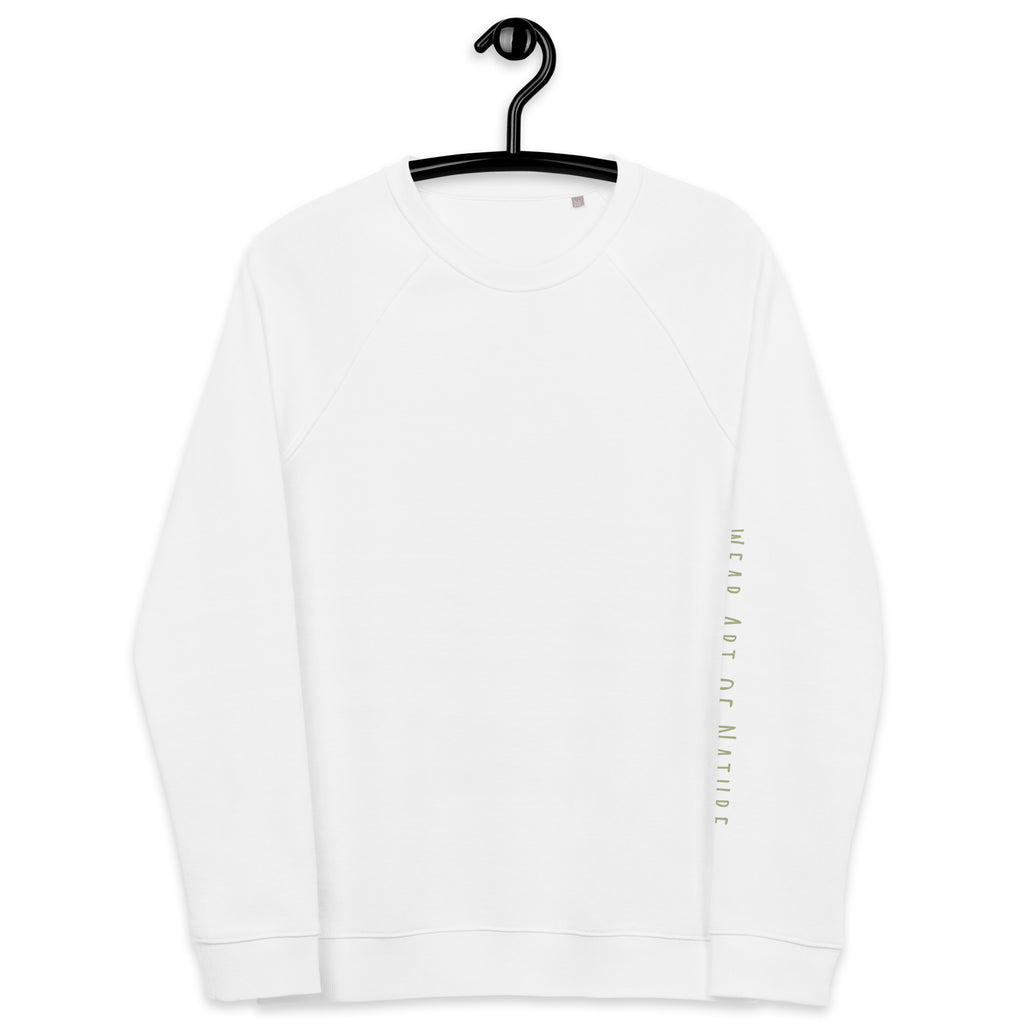 Raven-Unisex Bio-Raglan-Pullover Backprint