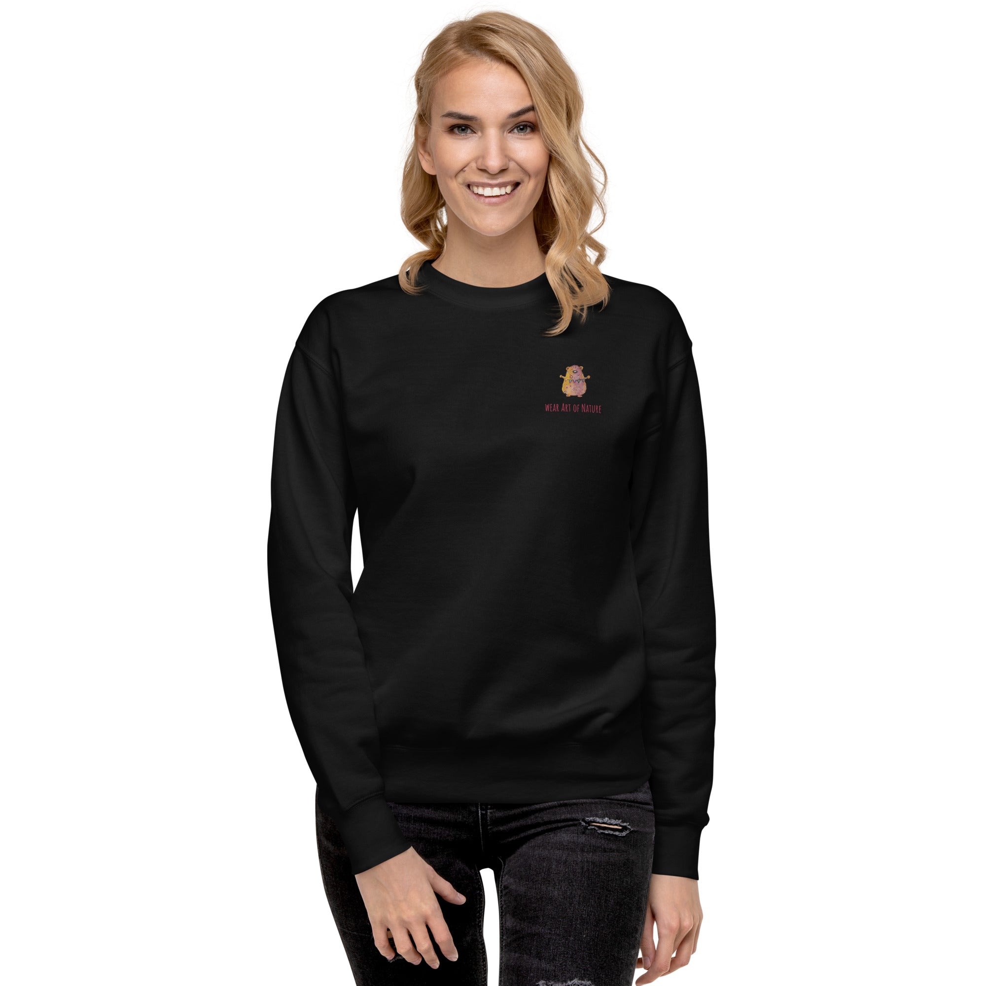 Bear-Unisex-Premium-Pullover Frontprint