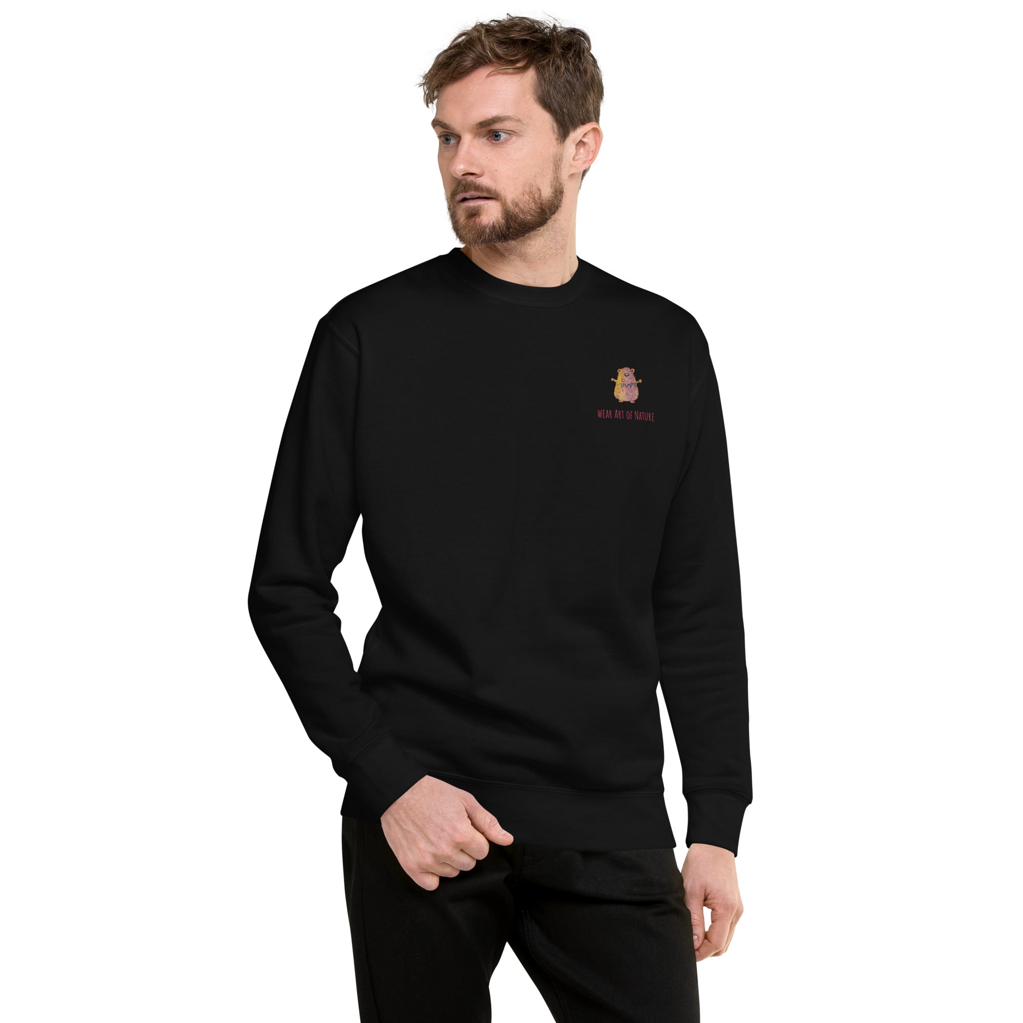 Bear-Unisex-Premium-Pullover Frontprint