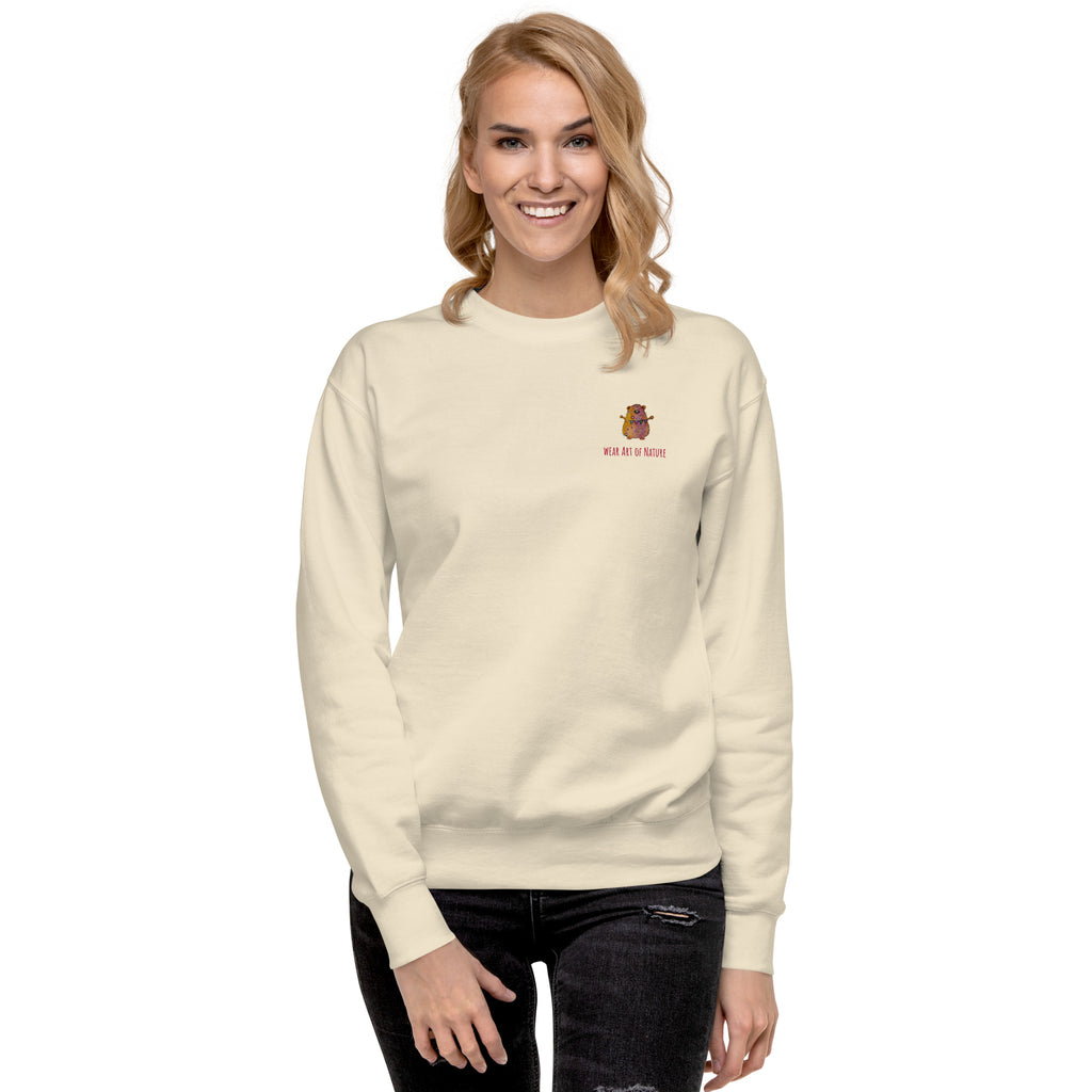 Bear-Unisex-Premium-Pullover Frontprint