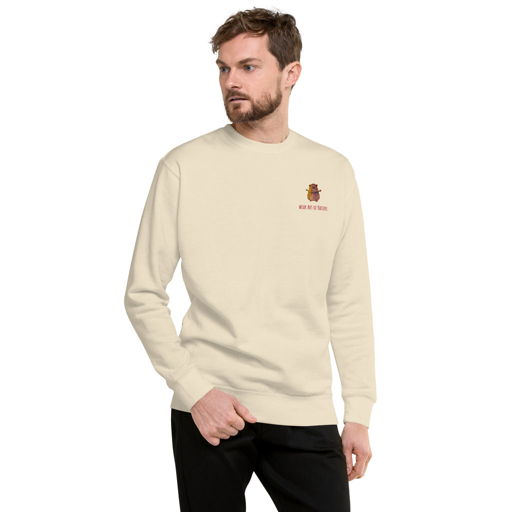 Bear-Unisex-Premium-Pullover Frontprint