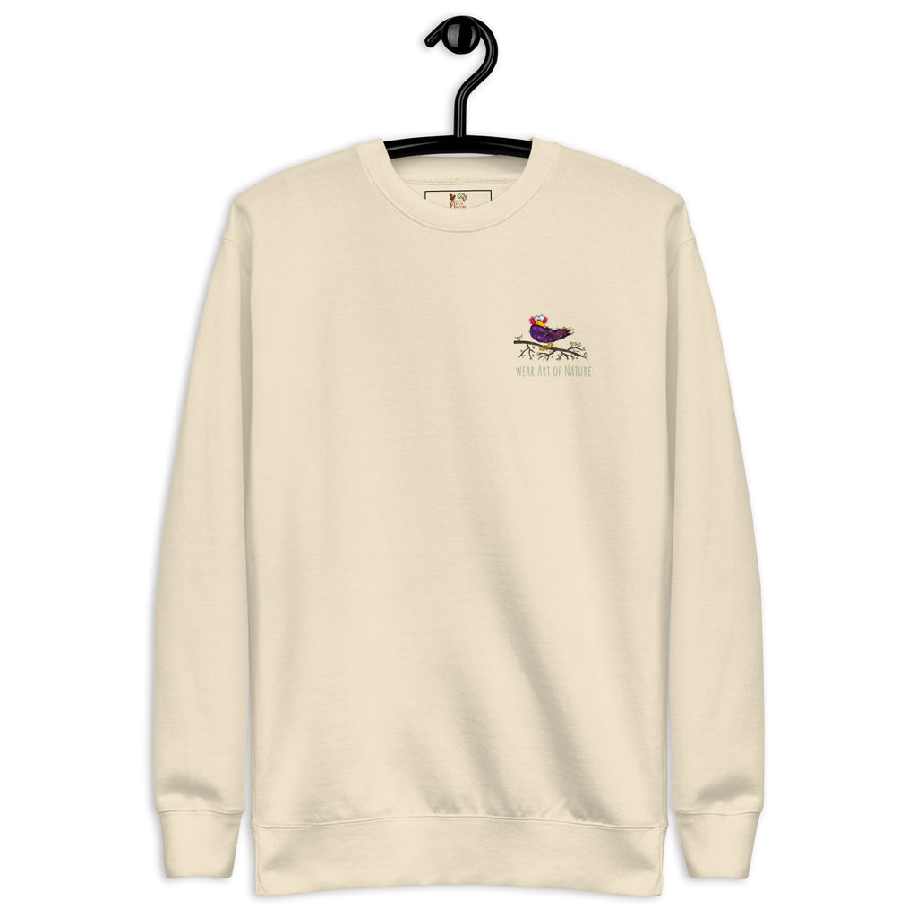 Raven-Unisex-Premium-Pullover Front, Backprint