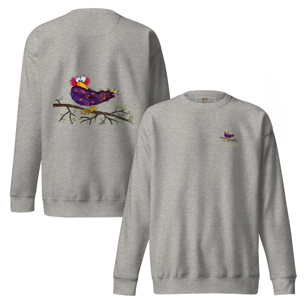 Raven-Unisex-Premium-Pullover Front, Backprint