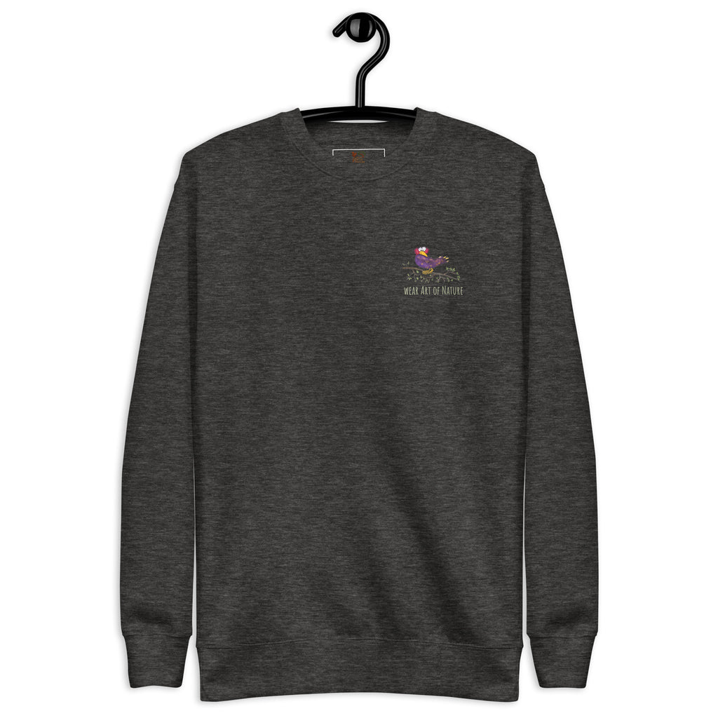Raven-Unisex-Premium-Pullover Front, Backprint