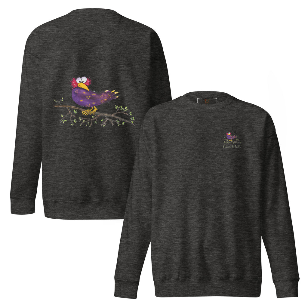 Raven-Unisex-Premium-Pullover Front, Backprint