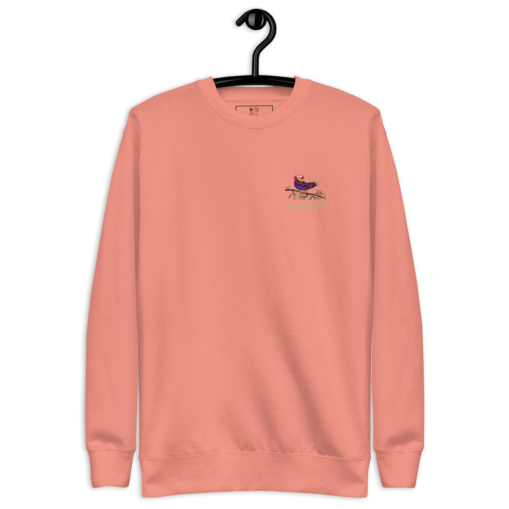 Raven-Unisex-Premium-Pullover Front, Backprint