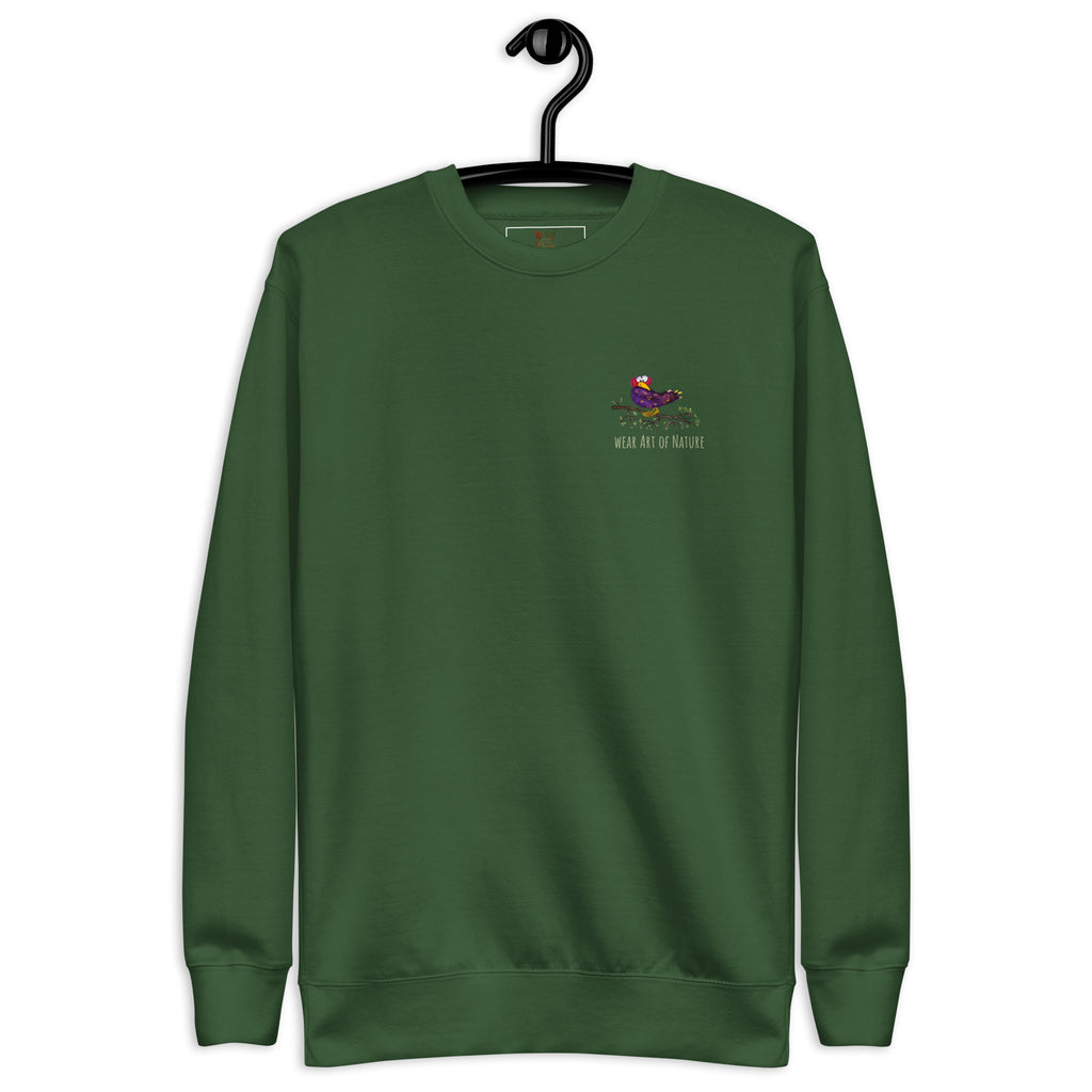 Raven-Unisex-Premium-Pullover Front, Backprint