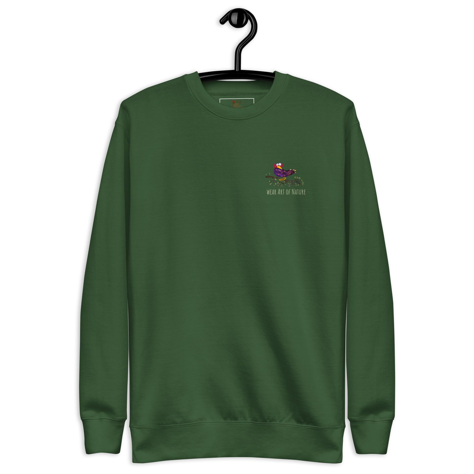 Raven-Unisex-Premium-Pullover Front, Backprint