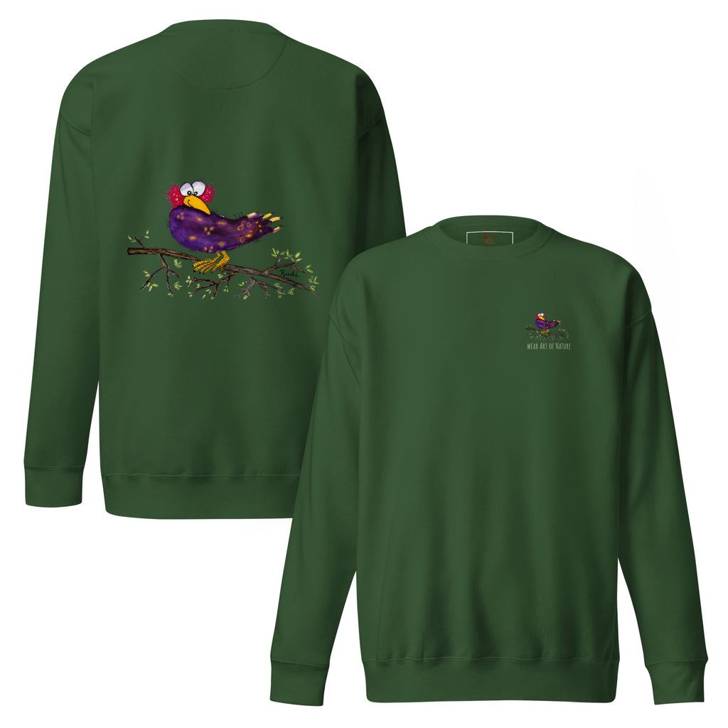 Raven-Unisex-Premium-Pullover Front, Backprint