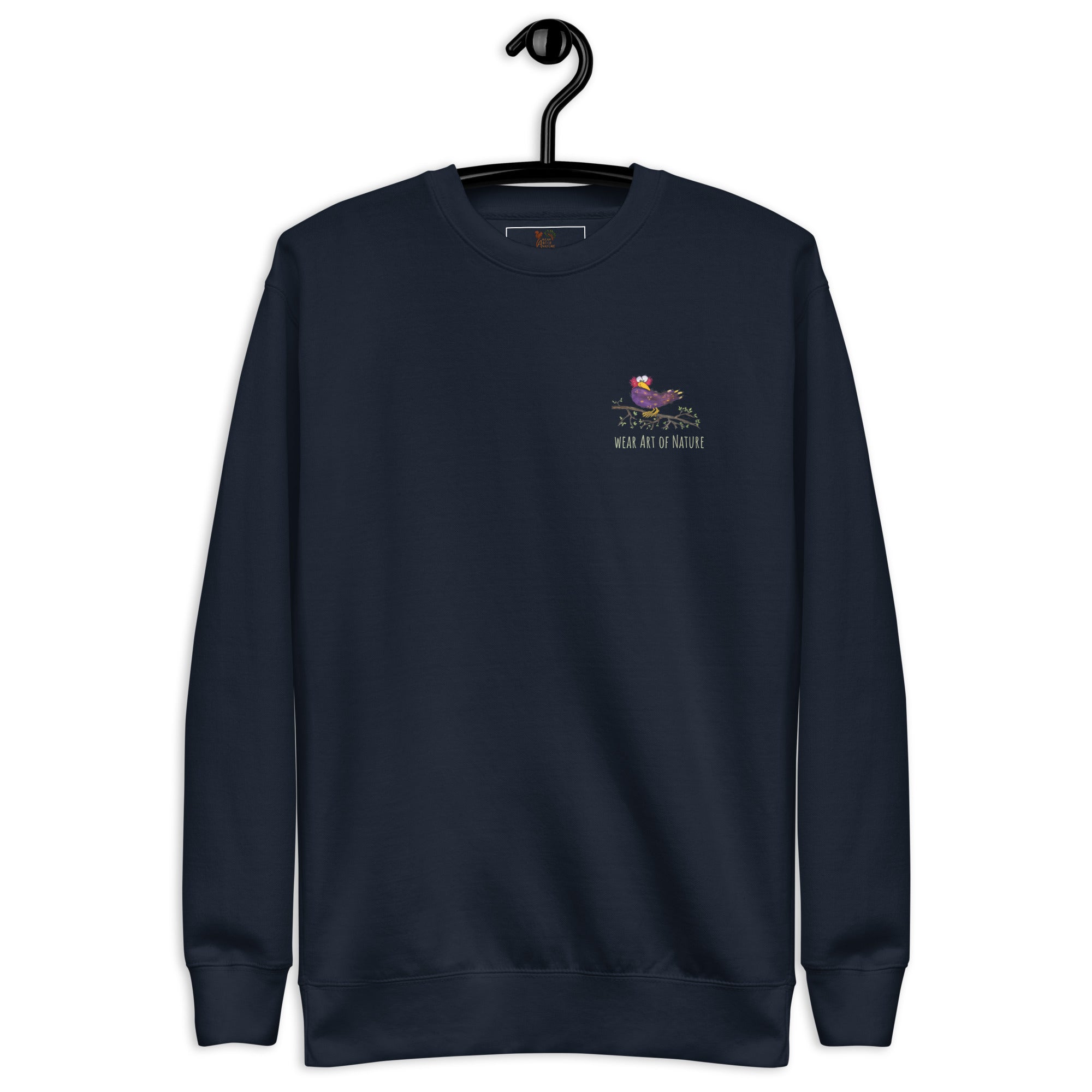 Raven-Unisex-Premium-Pullover Front, Backprint