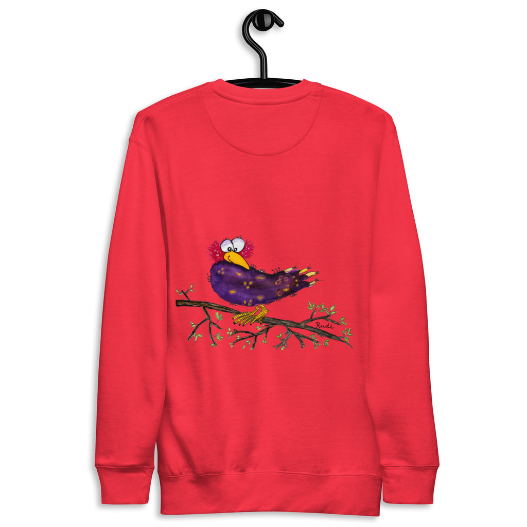 Raven-Unisex-Premium-Pullover Front, Backprint