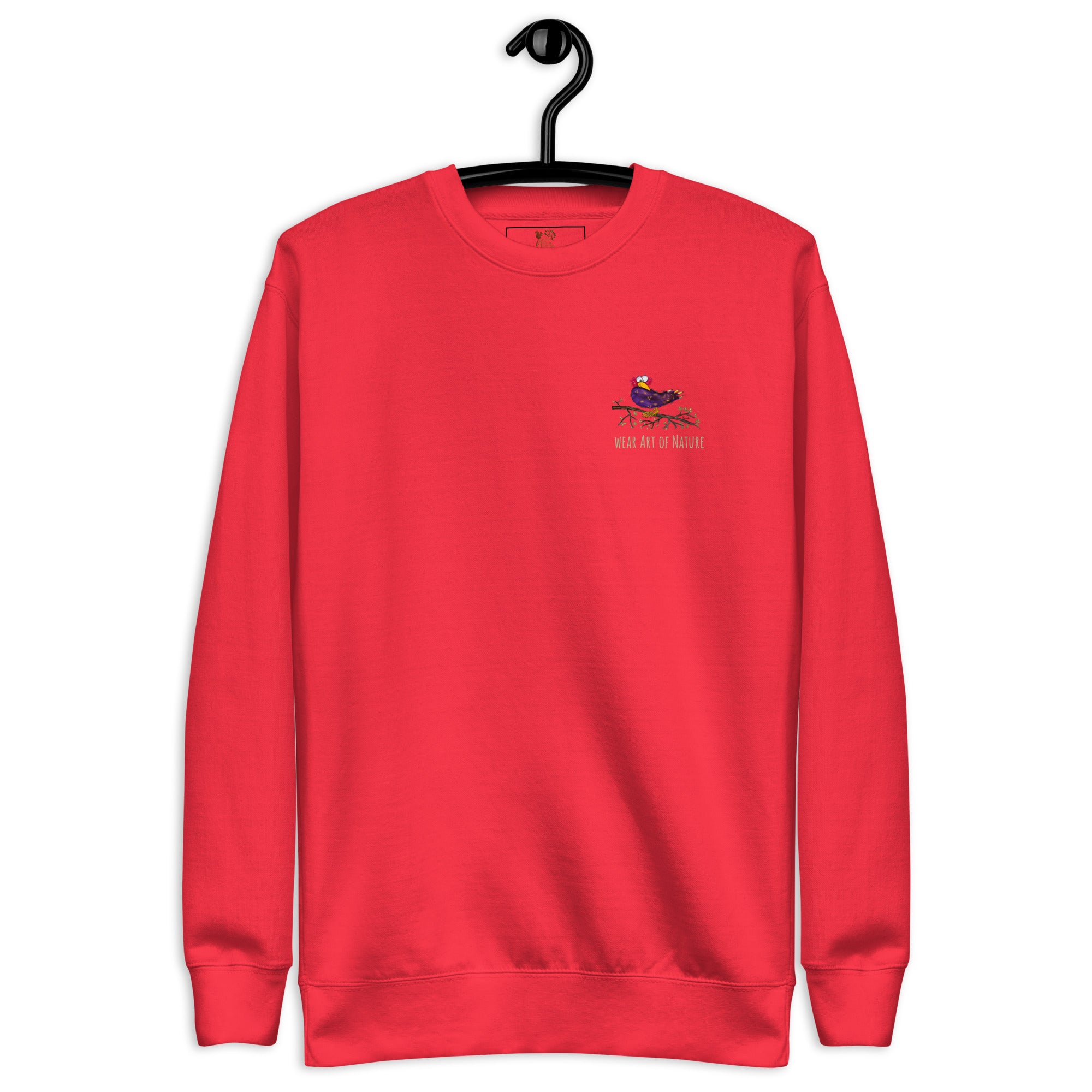 Raven-Unisex-Premium-Pullover Front, Backprint