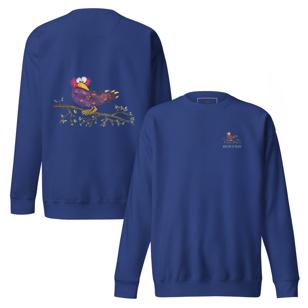 Raven-Unisex-Premium-Pullover Front, Backprint