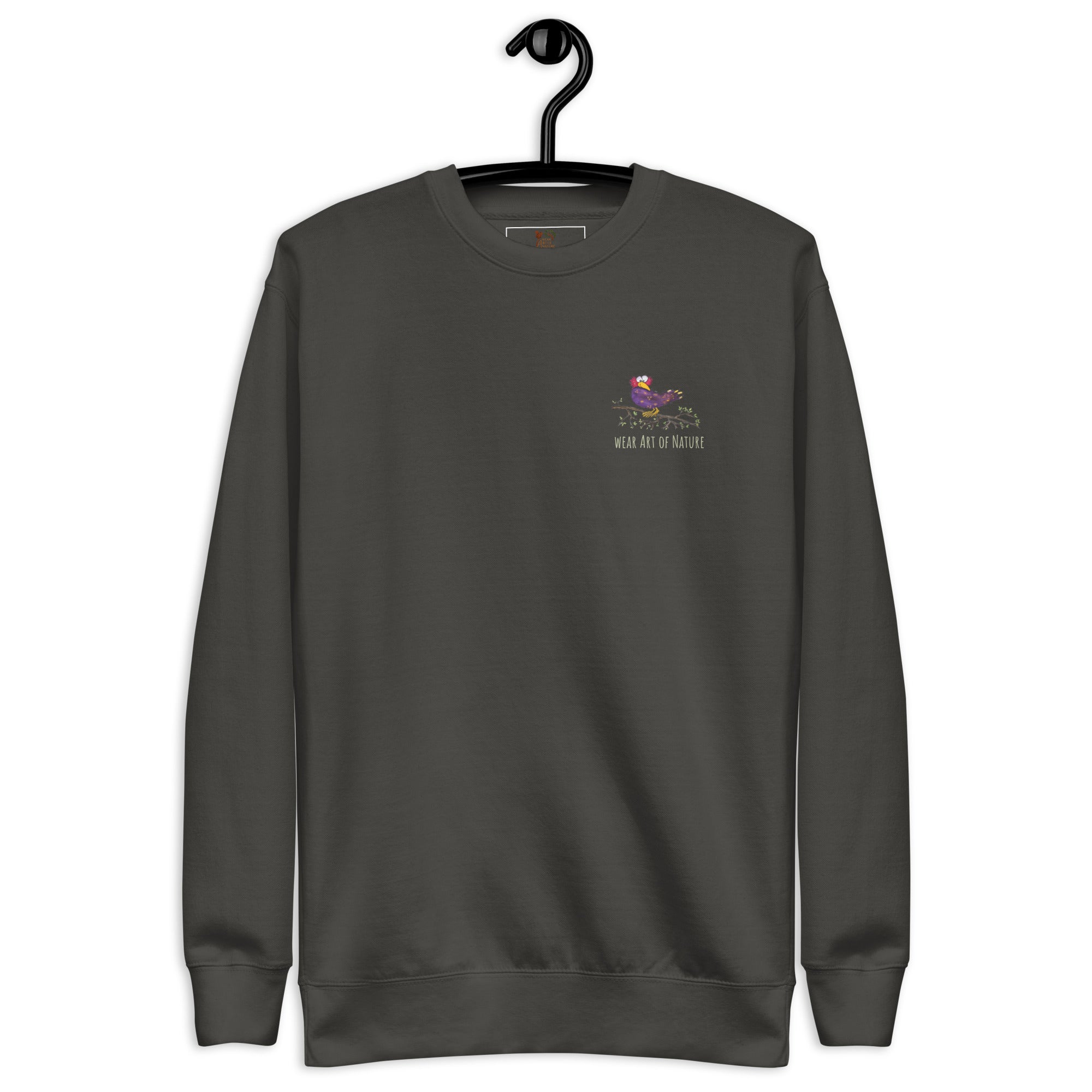 Raven-Unisex-Premium-Pullover Front, Backprint