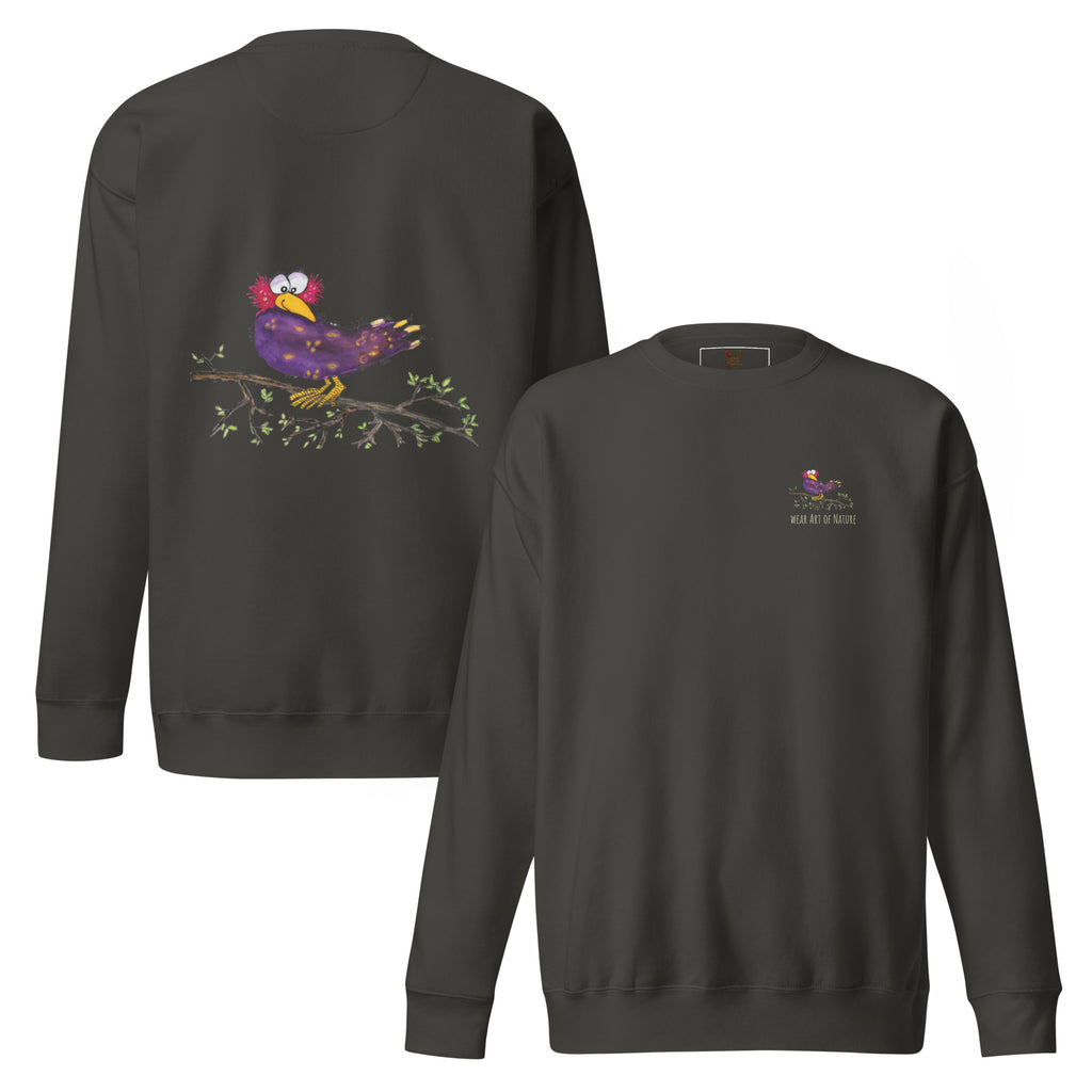 Raven-Unisex-Premium-Pullover Front, Backprint