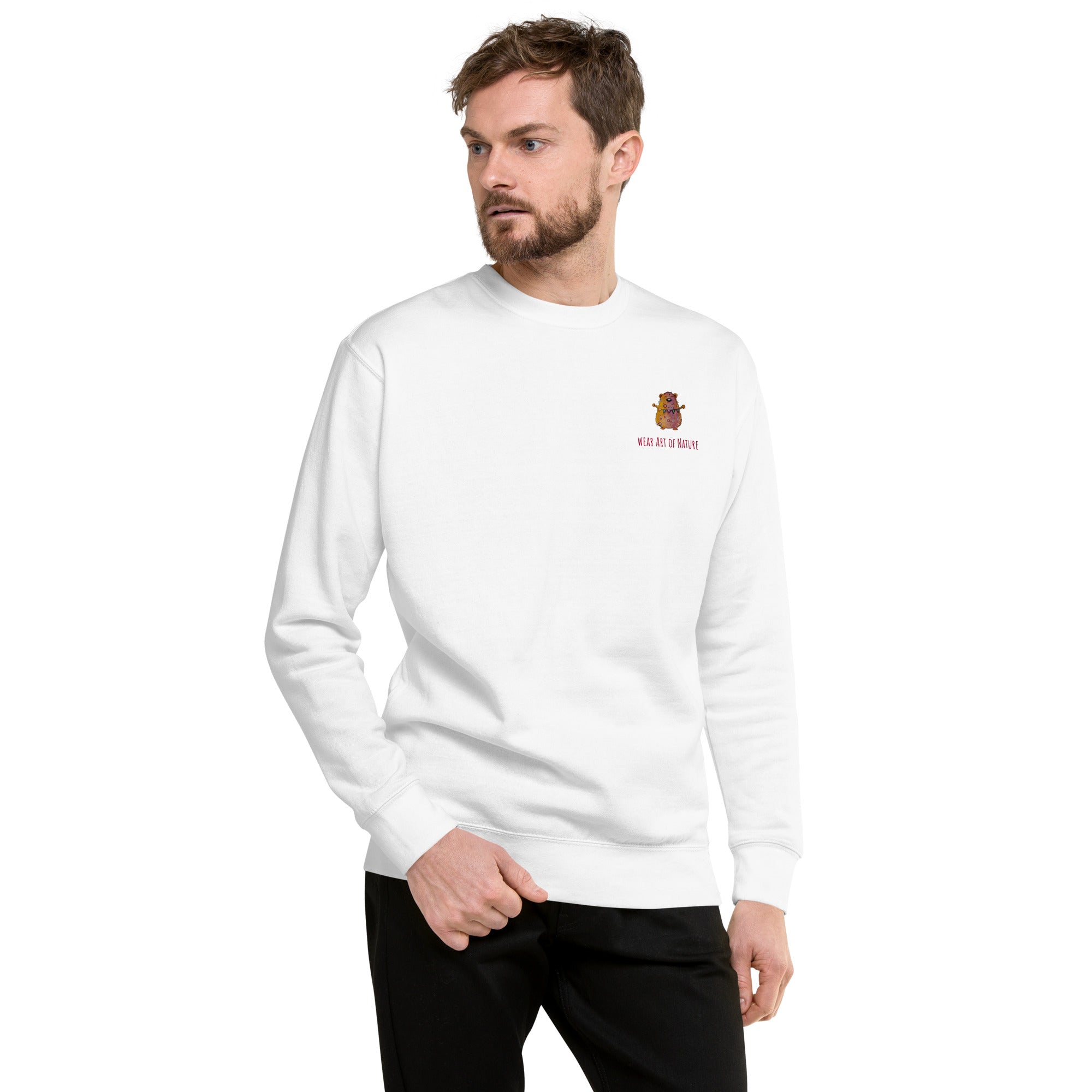Bear-Unisex-Premium-Pullover Frontprint