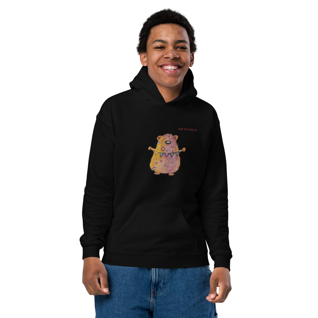 Bear-Heavy-Blend Hoodie für Jugendliche Frontprint