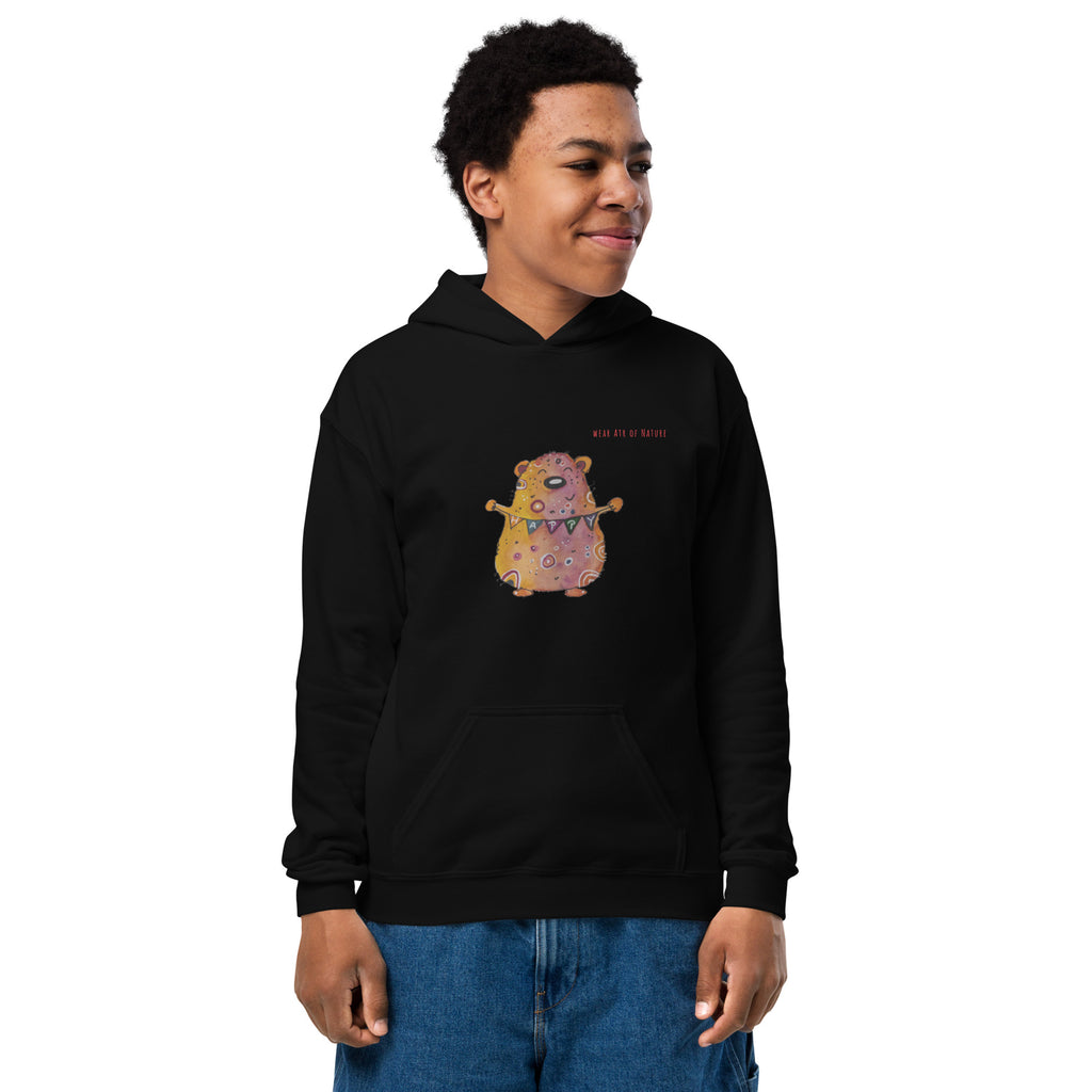 Bear-Heavy-Blend Hoodie für Jugendliche Frontprint