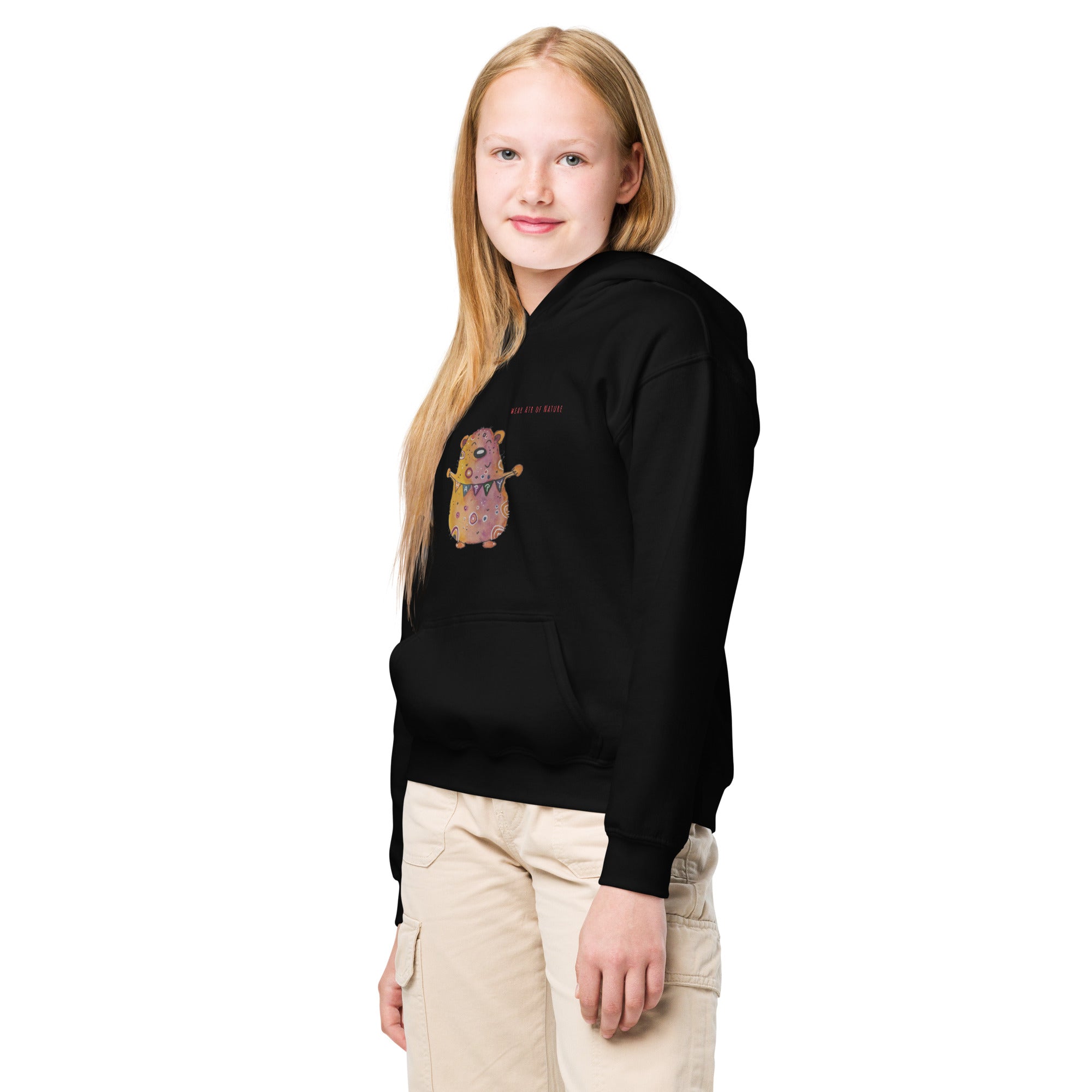 Bear-Heavy-Blend Hoodie für Jugendliche Frontprint
