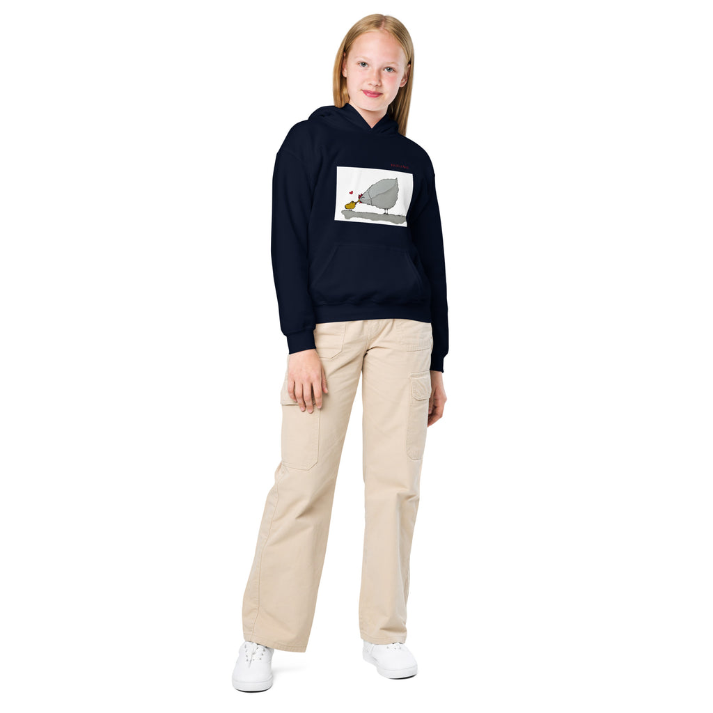Chicken-Heavy-Blend Hoodie für Jugendliche Frontprint