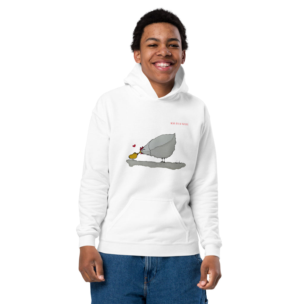 Chicken-Heavy-Blend Hoodie für Jugendliche Frontprint