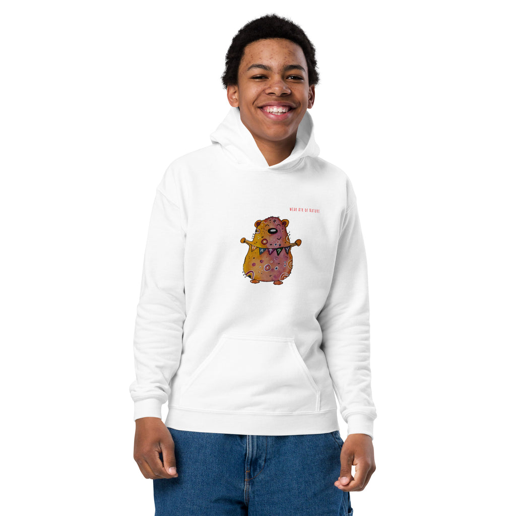 Bear-Heavy-Blend Hoodie für Jugendliche Frontprint
