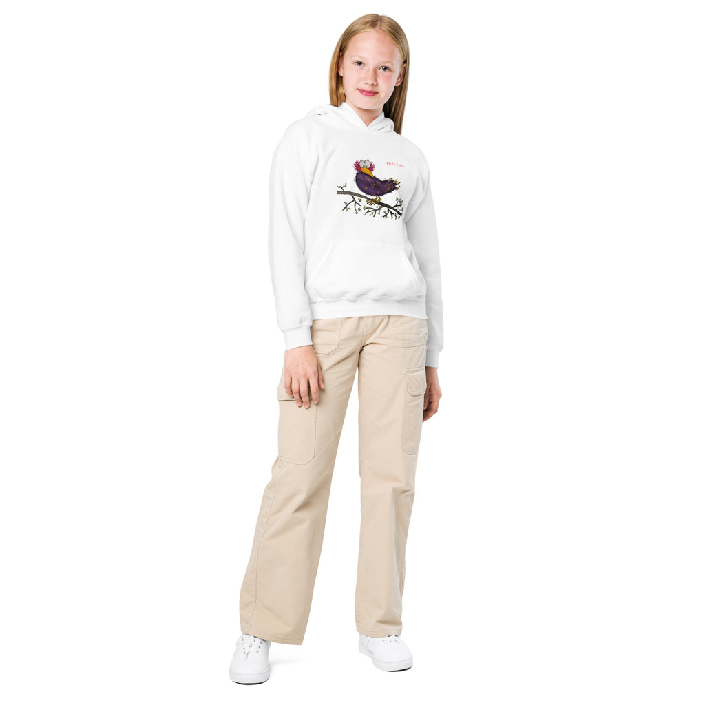 Raven-Heavy-Blend Hoodie für Jugendliche Frontprint