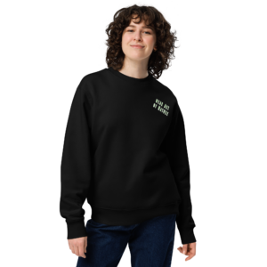 unisex eco changer 2.0 sweatshirt black front 6a7b5fe9ba6cd