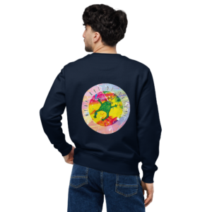 unisex eco changer 2.0 sweatshirt french navy back 6a7b5fe9ba353