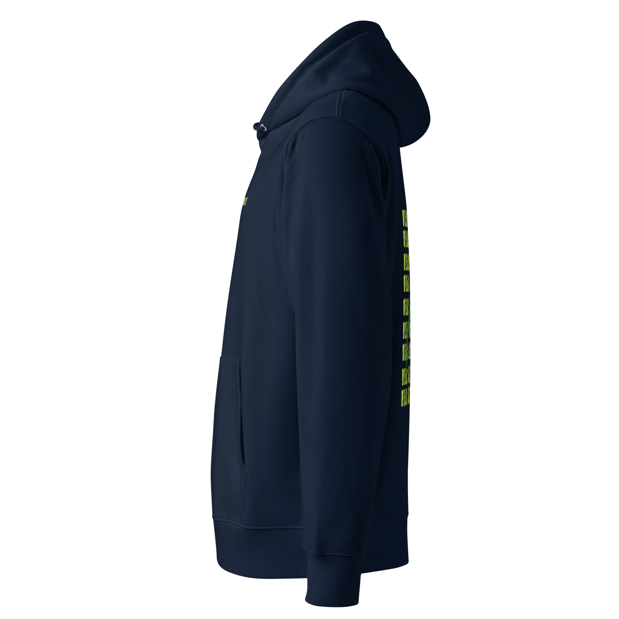 frog x backprint hoodie – nachhaltige bio mode von wear art of nature core collection
