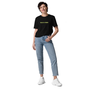 unisex organic cotton creator 2.0 t shirt black front 6a7b5f81a0662