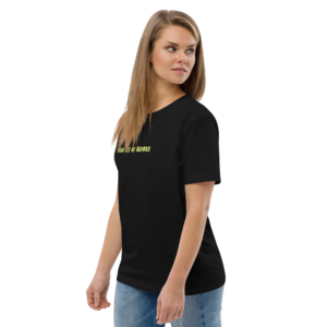 unisex organic cotton creator 2.0 t shirt black left front 6a7b5f819d0f4
