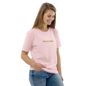 bear x backprint t shirt – nachhaltige bio mode von wear art of nature color collection