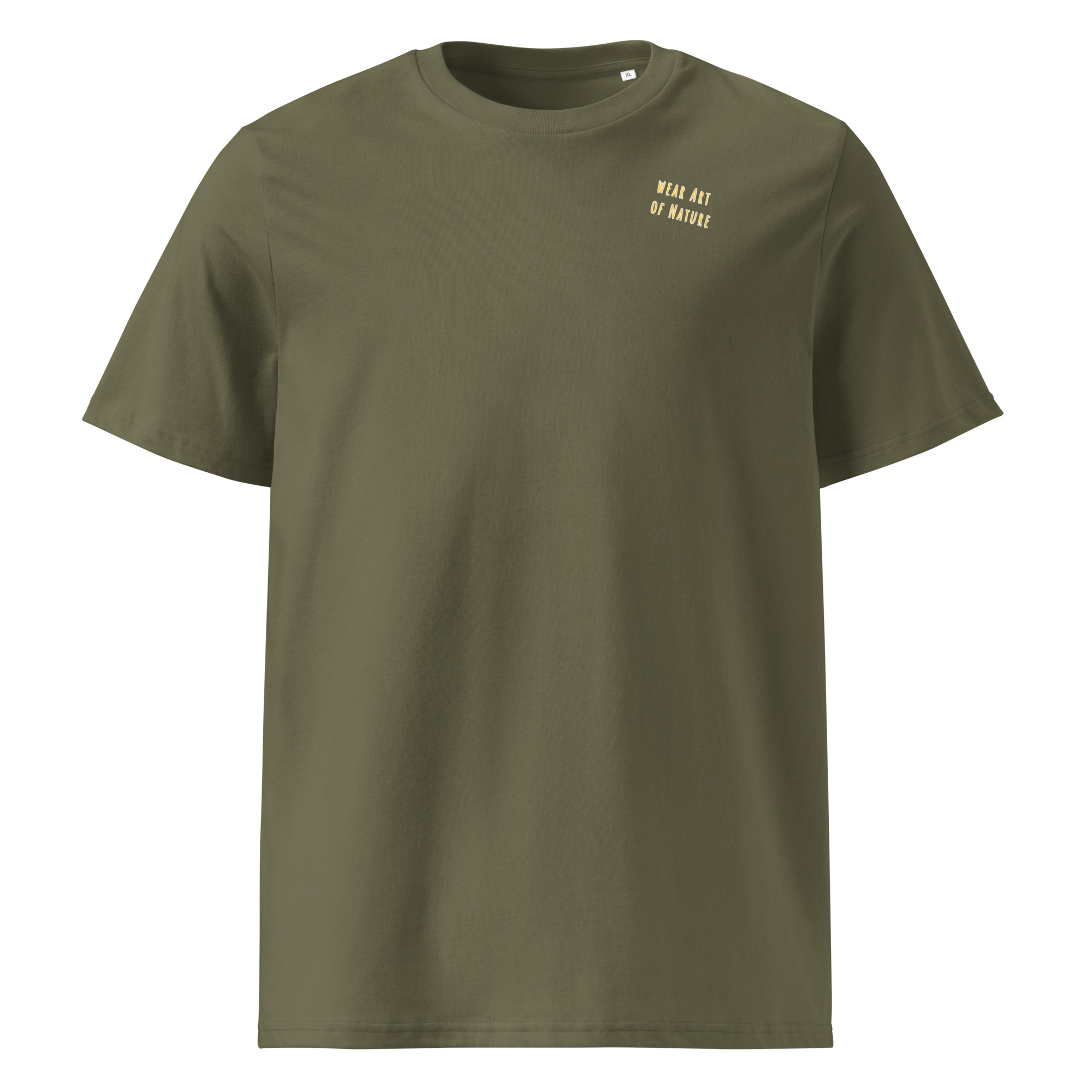 bear round front / backprint t shirt – nachhaltige bio mode von wear art of nature core collection bear round front / backprint t shirt – nachhaltige bio mode von wear art of nature core collection