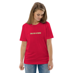 bear x backprint t shirt – nachhaltige bio mode von wear art of nature color collection