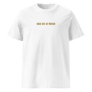 bear x backprint t shirt – nachhaltige bio mode von wear art of nature core collection