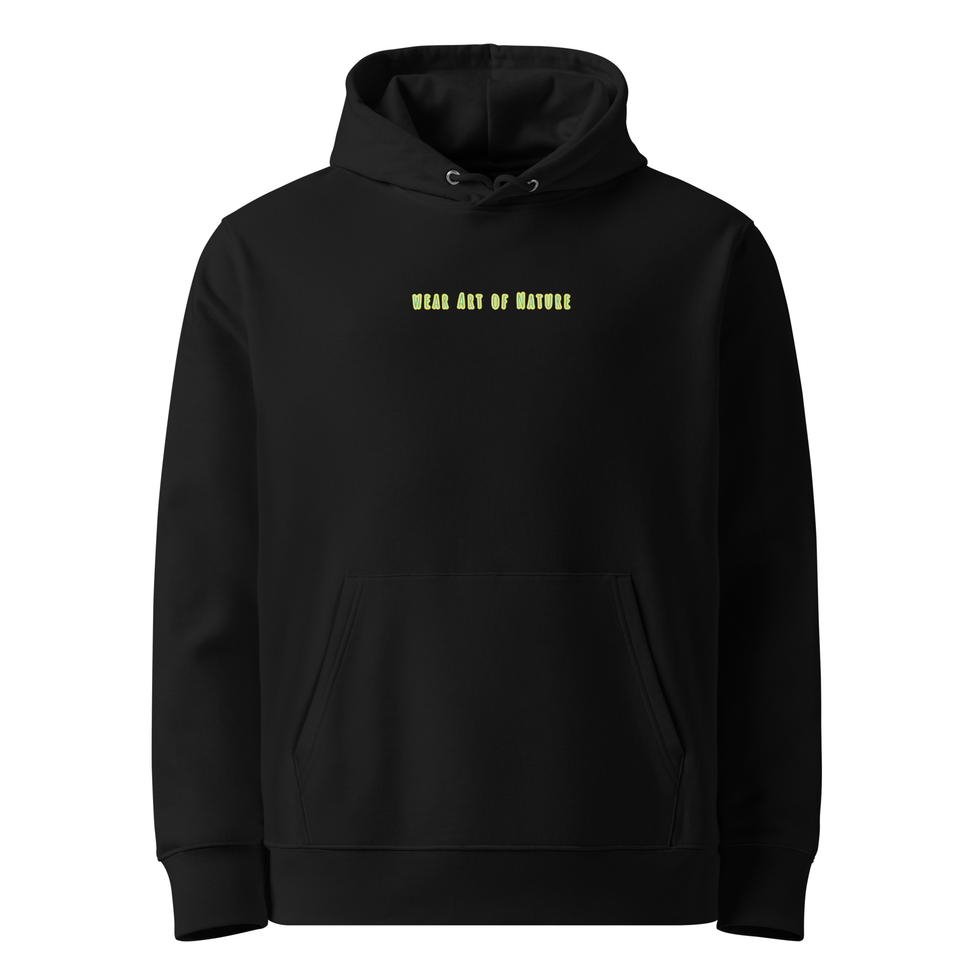 unisex essential eco cruiser 2.0 hoodie black front 6a65b5d8ed9a4.jpg