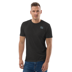 unisex organic cotton creator 2.0 t shirt dark heather grey front 6a5e43cf06090