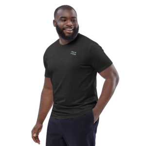 unisex organic cotton creator 2.0 t shirt dark heather grey left front 6a5e43cf05d73